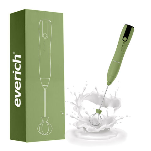 Mini Batedor de Leite Automático com Logotipo Personalizado, Batedor de Leite Elétrico Recarregável USB Portátil em Aço Inoxidável com Conjunto de Caneca de Café