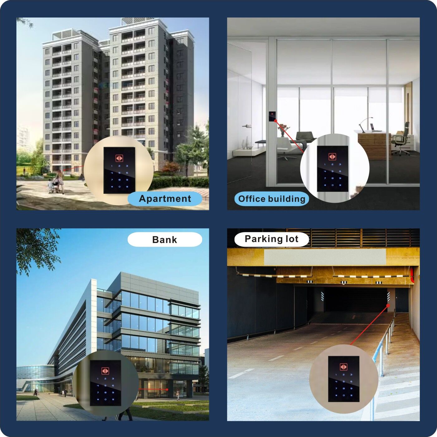 Rfid Ip65 Waterproof Door Entry Management Standalone Access Control ...