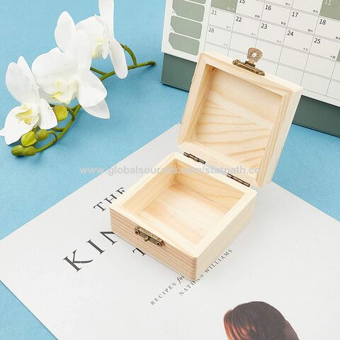 Unfinished Wood Box Small Wooden Boxes - China Wooden Box and Wood Box  Packaging Luxury price