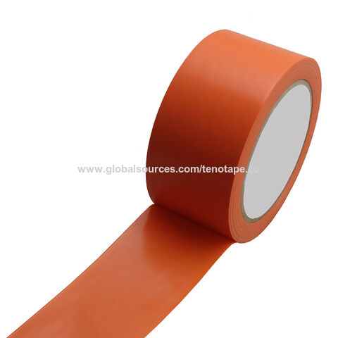 Scotch PVC orange Batiment 33 M x 50 mm
