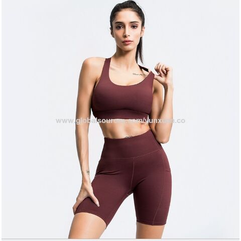 Achetez en gros Usine Oem Odm Haut De Sport Pour Femmes Haut De Yoga Pour  Femmes En Nylon Femmes Vêtements De Yoga Pour Femme Sport Crop Top Gymwear  Chine et Haut De