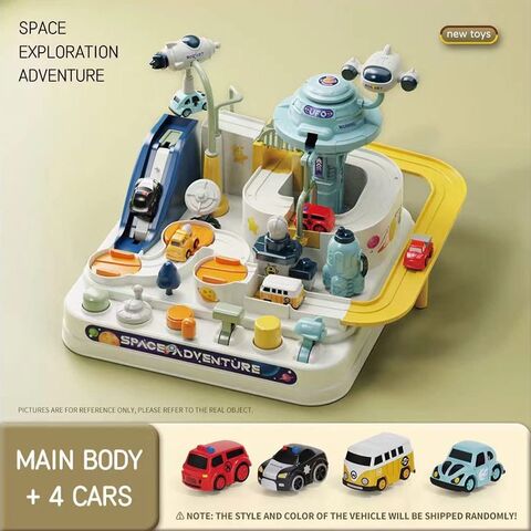 Enfants pour 3 ans garçons piste de course automobile garçons 3 ans 4,  véhicules d’aventure jouets apprentissage et intelligence cadeaux éducatifs