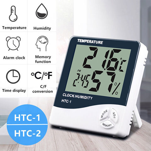 Buy Wholesale China Digital Clock Thermometer Hygrometer With Alarm Clock  Digital Display & Alarm Clock at USD 1.55