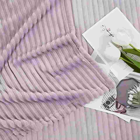  Bedsure Fleece Blanket Throw Pink - 300GSM Blankets