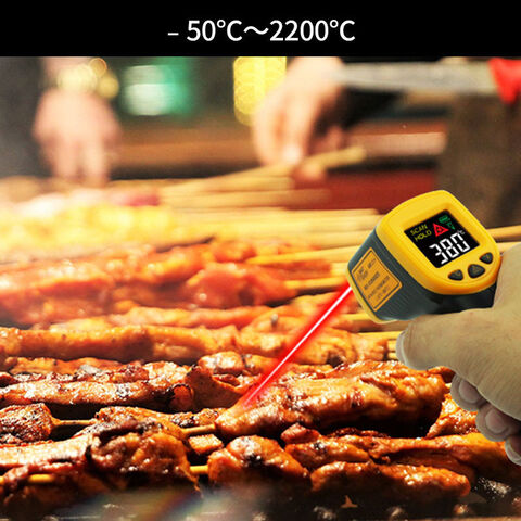 Digitales Ofenthermometer Küche Essen Kochen Fleisch BBQ Sonde