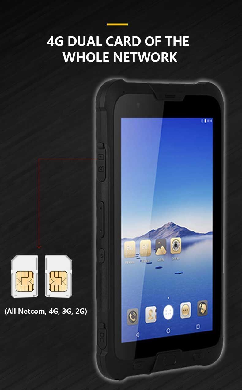 Waterproof Ip67 Android 4+64gb R80 Rugged Tablet Pc 8 Inch Have ...