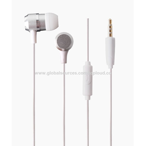 Achetez en gros Casque Intra-auriculaire Filaire 3,5mm Avec Microphone Pour  Android Apple Chine et 3.5mm écouteur Filaire à 0.12 USD