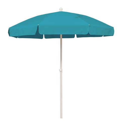 Portable beach umbrella with sand anchor windproof,Push Button Tilt and Air vent UV 50+ Protection