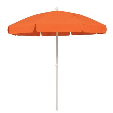 Portable beach umbrella with sand anchor windproof,Push Button Tilt and Air vent UV 50+ Protection