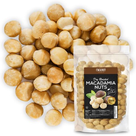 Noix de macadamia, sans coques, non décortiquées, 1 kg, sac