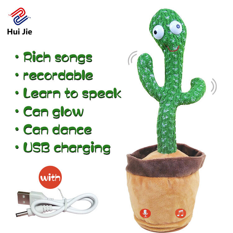 Buy Wholesale China Soft Plush Cactus Electric Talking Singing Dancing ...