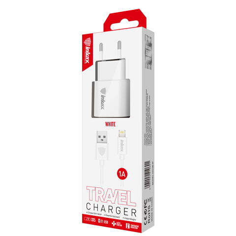 CHARGEUR INKAX CD 65 USB 2.4A + CÂBLE TYPE C