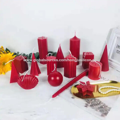 DIY Plastic Pillar Candle Molds 