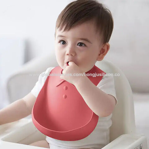 China Latest Design China Baby Silicone Bib Feeding Set Baby Bowl Spoon  High Quality Silicone Portable factory and suppliers