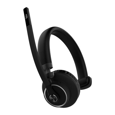 Kabelloses Bluetooth-Headset mit superklarem, geräuschunterdrückendem Mikrofon für Callcenter und Trucker