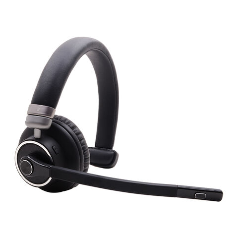 Kabelloses Bluetooth-Headset mit superklarem, geräuschunterdrückendem Mikrofon für Callcenter und Trucker