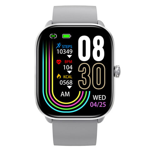 Vollständige Touchscreen-Smartwatch Wasserdichter Sport-Fitness-Tracker Benutzerdefinierte Zifferblätter Smartwatches