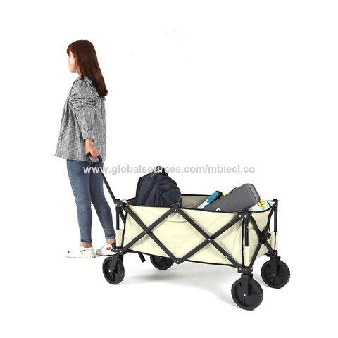 Achetez en gros Chariot Pliant D'extérieur Avec Sac De Transport Freins De  Roue Pique-nique Shopping Chariot Sacs Chine et Chariot Pliable à 87.28 USD