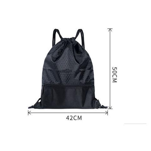Black Drawstring Bags for Sale