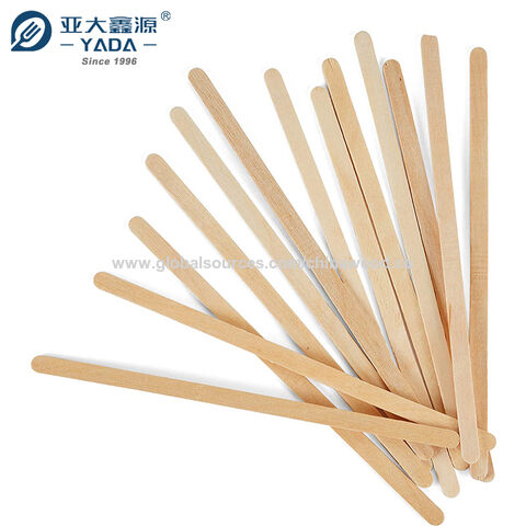 Wooden Coffee Stirrers - 1000pcs, Disposable Wood Stir Sticks for