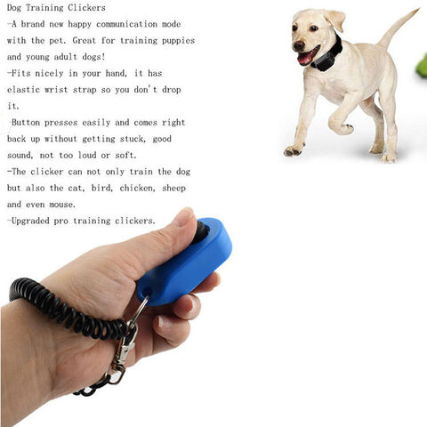 Dog Training Clicker& Whistle Pet Puppy Positive Reinforcement Training Tool