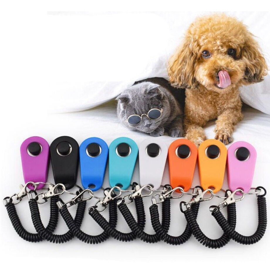Dog Training Clicker& Whistle Pet Puppy Positive Reinforcement Training Tool
