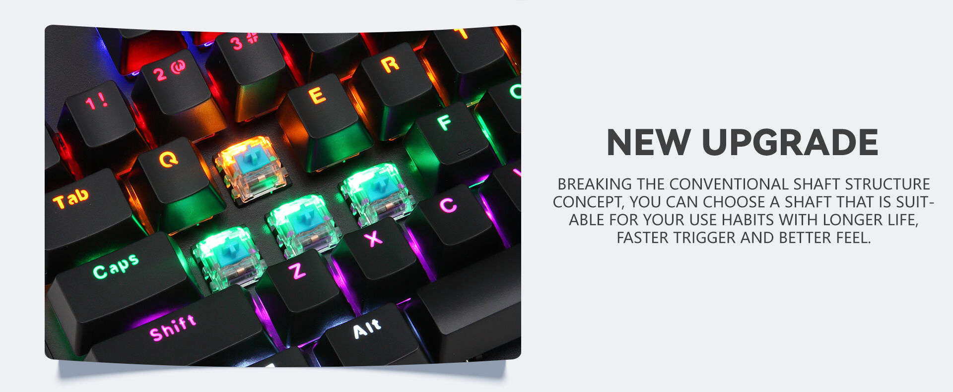Keyboard Led Light Inspo Factory Custom Gaming Keyboard 87 Keys Rgb Led Light Mechanical ...