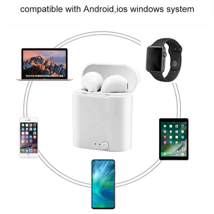 Bluetooth Earphones I7 Mini Tws Instrucciones Tws Earbuds I7s Tws