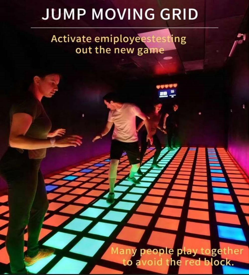 2023 Newest Activate Mega Grid Game Led Floor 30x30 With Programs