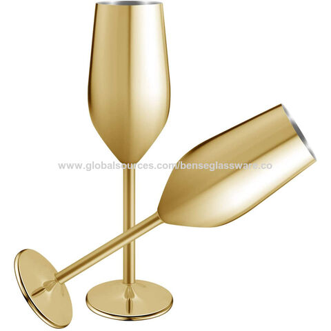 Wholesale Clear Luxury Custom Shape Goblet Crystal Glasses