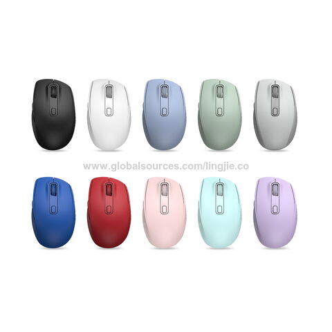 Souris sans Fil LED Rechargeable,Clic Silencieux,2,4 G avec