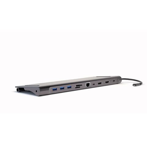 Station d'accueil USB C double moniteur pour MacBook Pro Air (SST/MST),  adaptateur USB C 8 en 2 pour Mac, accessoires avec double HDMI 4K, 2 ports  USB 3.0, Ethernet, 100 W PD