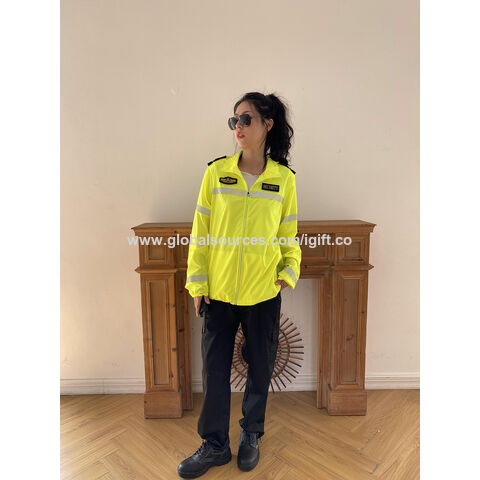 UTY Apparel Polyester Airport Work Uniform Jacket, front