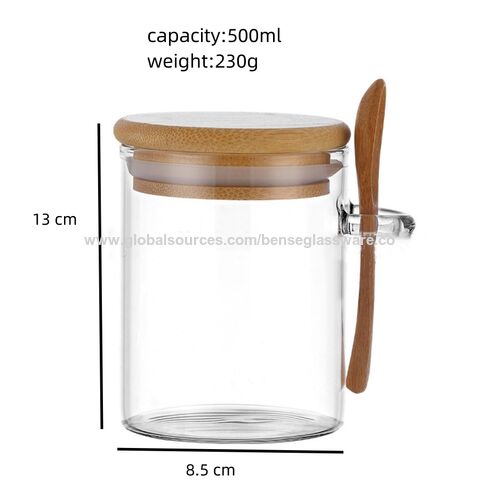 Buy Wholesale China Glass Food Storage Containers & Bamboo Lid Glass Food  Containers at USD 0.99