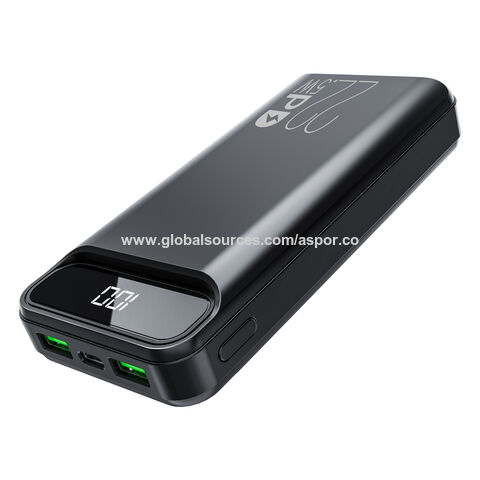 Buy Wholesale China Aspor A306 10000mah 20000mah 30000mah 50000mah Power  Bank Lcd Display 22.5w + 20w Pd Large Capacity Fast Charging Powerbank &  Wholesale Power Bank,30000mah Power Bank at USD 11.12