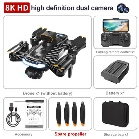 Mini Drone K9 Series 4K UHD com 25 Min de Tempo de Voo e Visão Noturna Aprimorada para Iniciantes