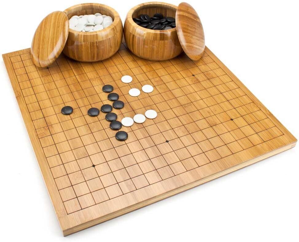 Bulk Buy China Wholesale Bamboo Go Game Set Natural Wood Go Board Bowls ...