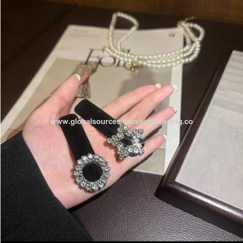 Bulk Buy China Wholesale Korea Style Black Velvet Fabric