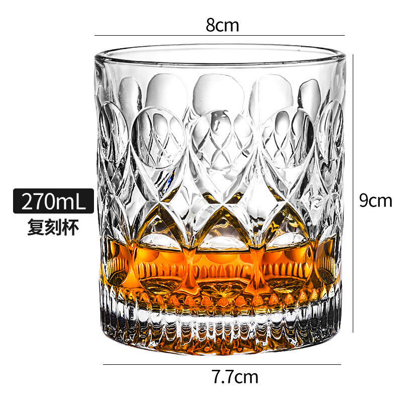 Buy Wholesale China Whiskey Glass, Crystal Old Fashioned Low Ball Rocks ...