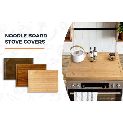 Buy Wholesale China Noodle Board Stove Cover Bamboo Wooden Stove Top Covers  For Electric Stove And Gas Stove Sink Cover Cutting Board & Noodle Board  Stove Cover at USD 10.5
