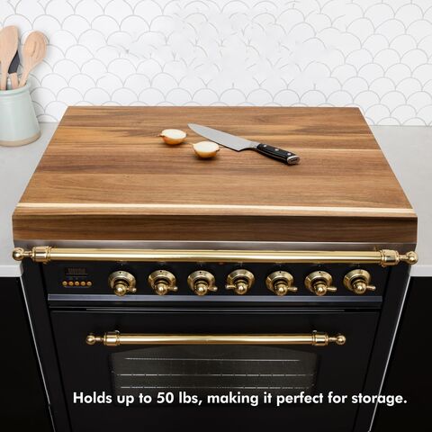 Noodle Board Stove Cover, Stove Top Cover with Adjustable Metal  Handles, Bamboo Stove Covers for Gas Stove Electric Stove, Farmhouse  Kitchen Sink Cover for Counter Space: Home & Kitchen