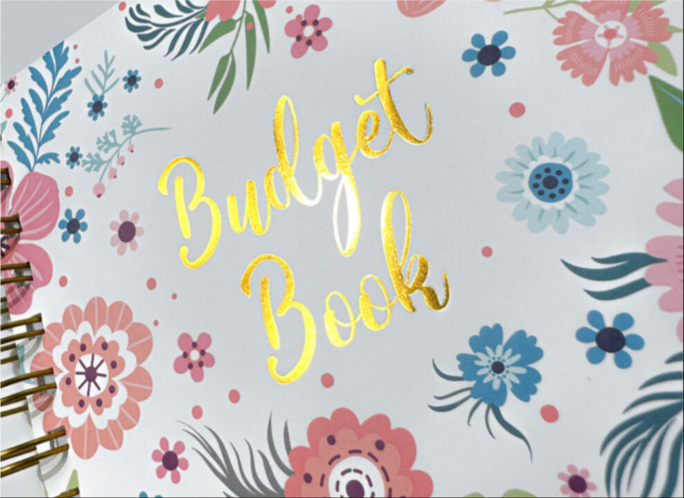 Buy Wholesale China Budget Book With Colorful Pages, Monthly Financial ...