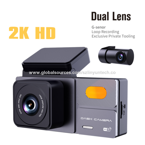 Buy Wholesale China Loop Recording Wireless Wifi Gps Dash Cam Car Black Box  & Dash Cam Dual Camera at USD 49