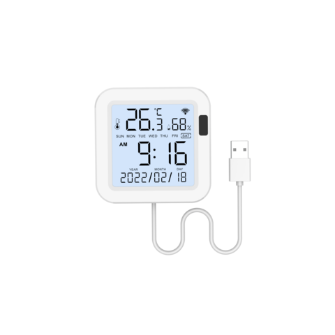 Thermomètre Hygromètre Sans Fil Bluetooth Thermomètre Extérieur Smart Home  Capteur de Température Et d'Humidité