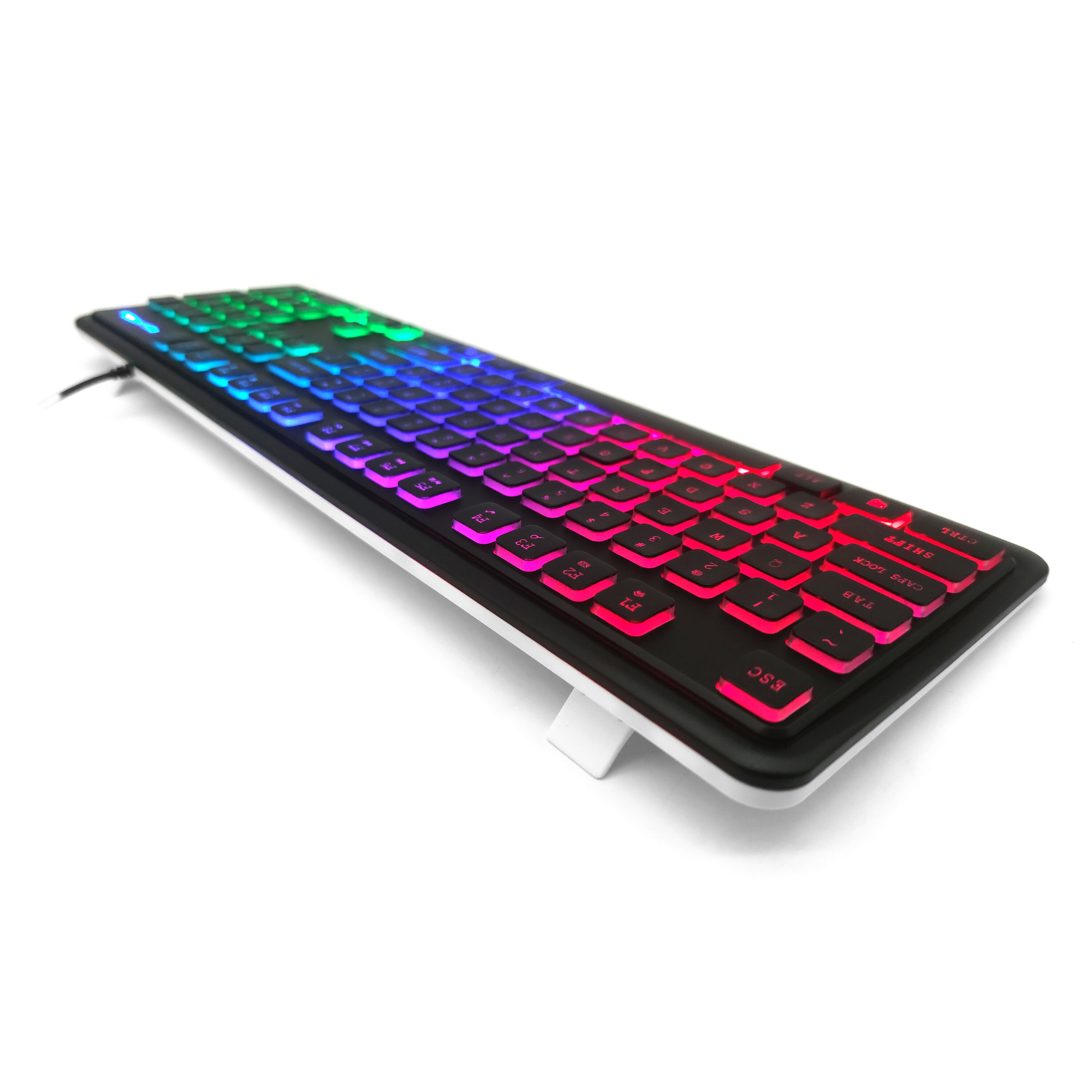 Donguan Factory Rainbow Color Backlit Gaming Keyboard Led Backlit ...