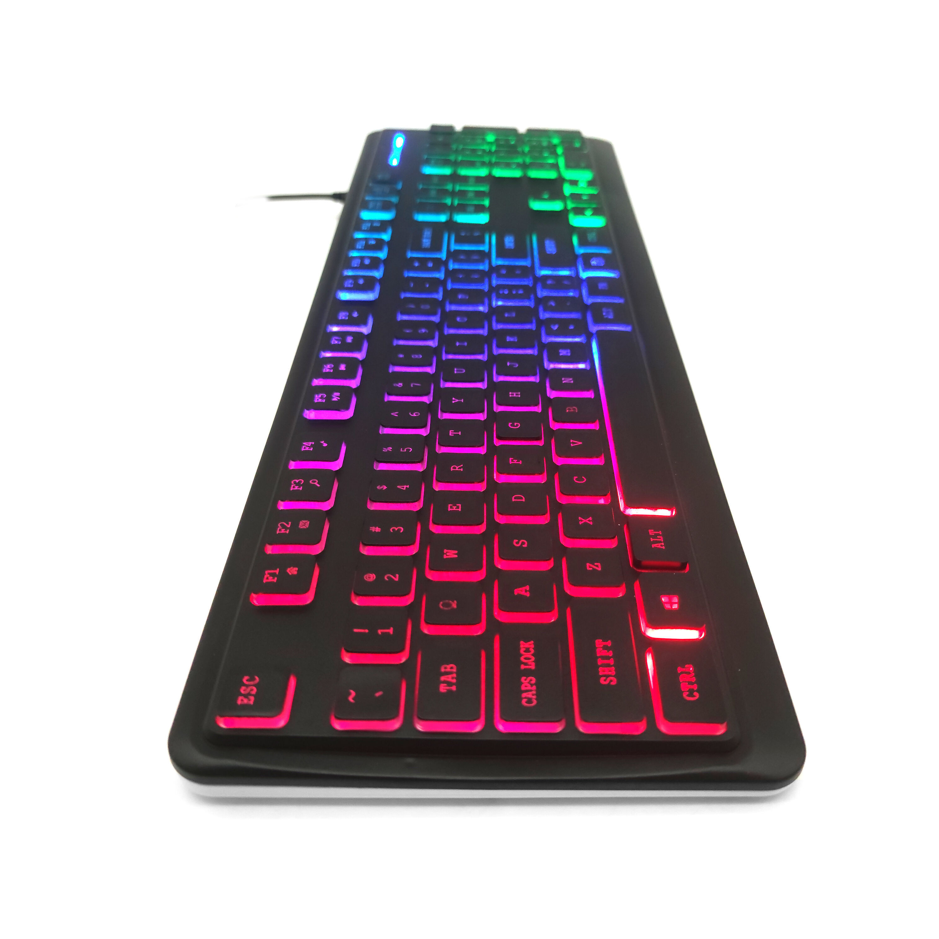 Donguan Factory Rainbow Color Backlit Gaming Keyboard Led Backlit ...