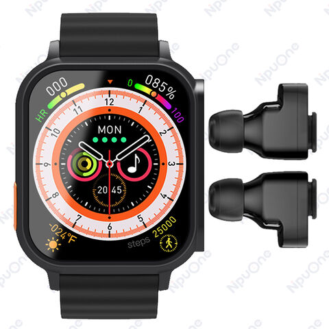 Prix usine NJH04 Montre intelligente avec écouteurs Reloj Inteligente CE ROHS Bracelet Tracker de fitness Smartwatch STK8321 pour Huawei