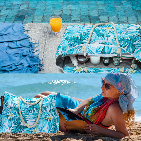 Grand sac de plage imperméable hot sale