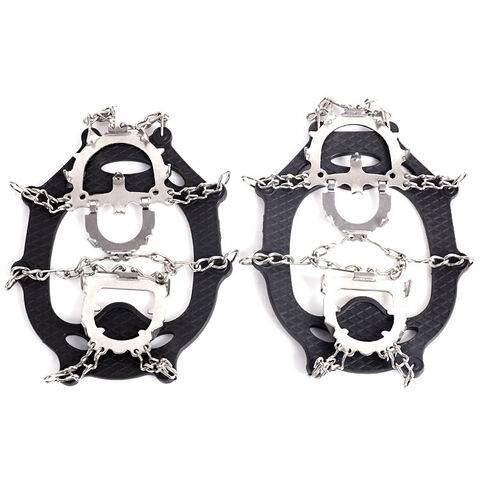 Nuevos Crampones de Escalada Antideslizantes de Acero Inoxidable TPE de Alta Elasticidad y Diseño Robusto para Exteriores