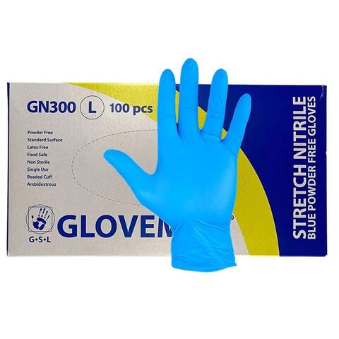 Guantes desechables de PVC, pequeños, 100 Uds., guantes estériles